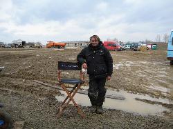PAUL ON SET OF SOLOMON KANE